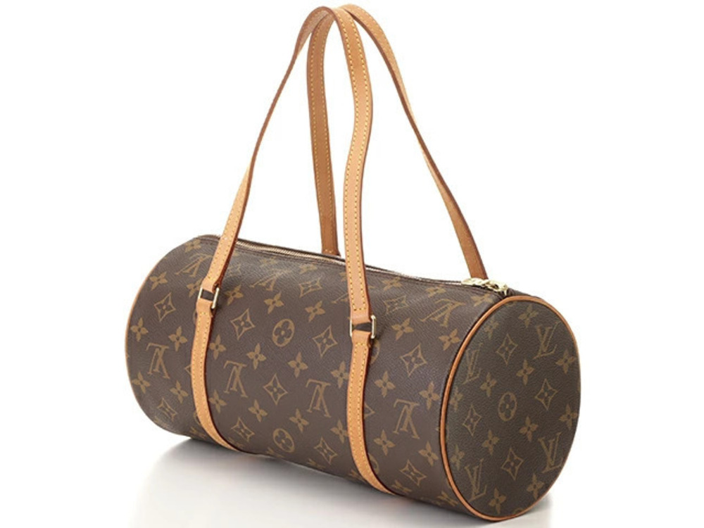 Louis Vuitton Shoulder Pouch Bag Monogram Papillon Brown